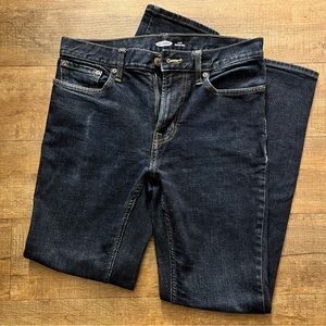 Dark blue slim fit jeans